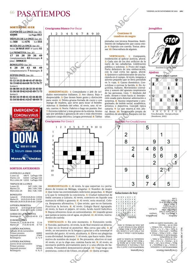 ABC CORDOBA 26-11-2021 página 66