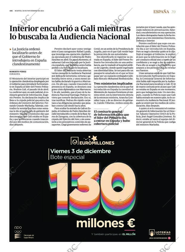 ABC CORDOBA 30-11-2021 página 39
