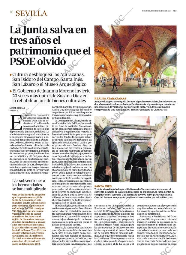 ABC SEVILLA 05-12-2021 página 16