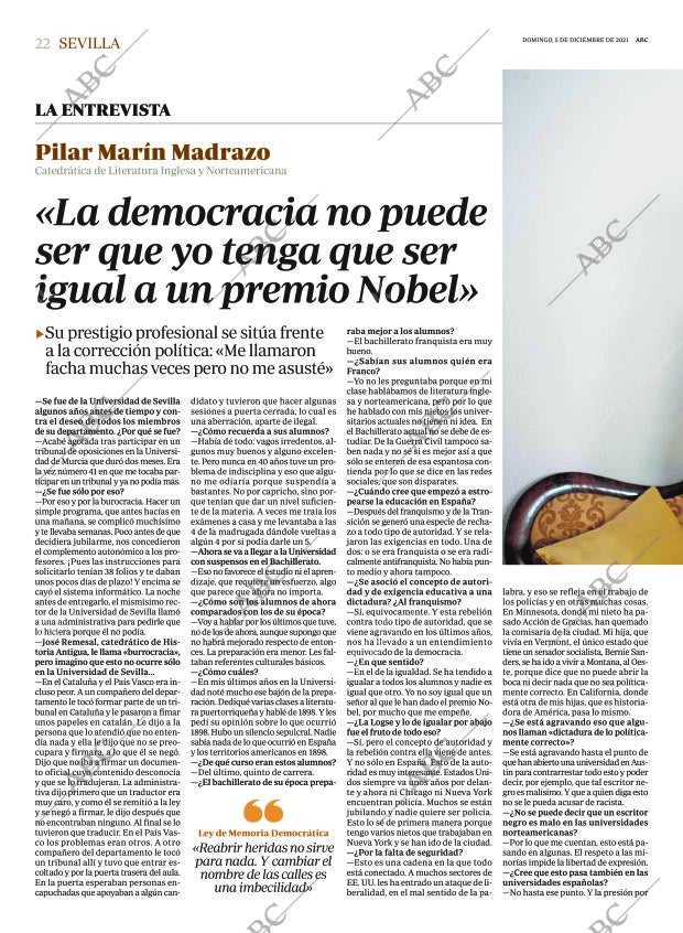 ABC SEVILLA 05-12-2021 página 22