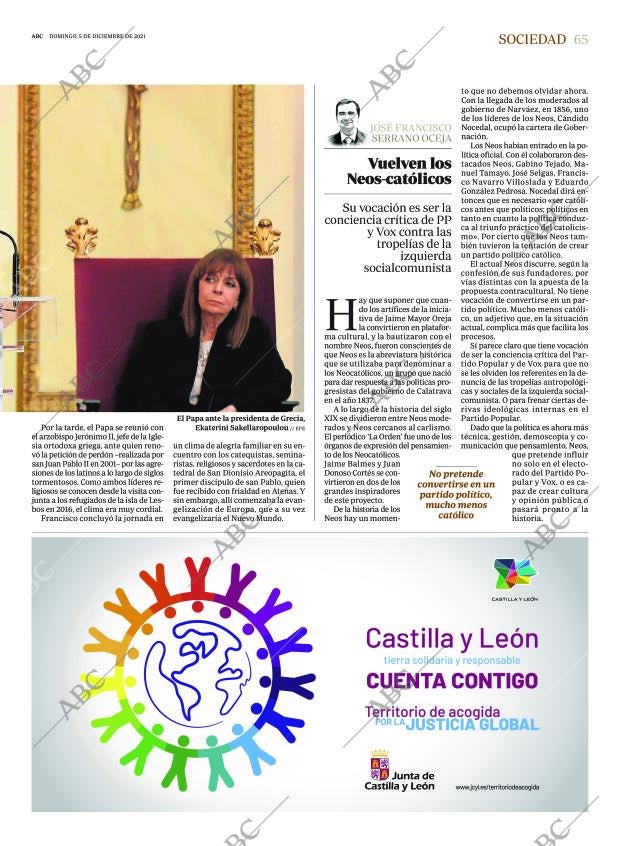 ABC SEVILLA 05-12-2021 página 65