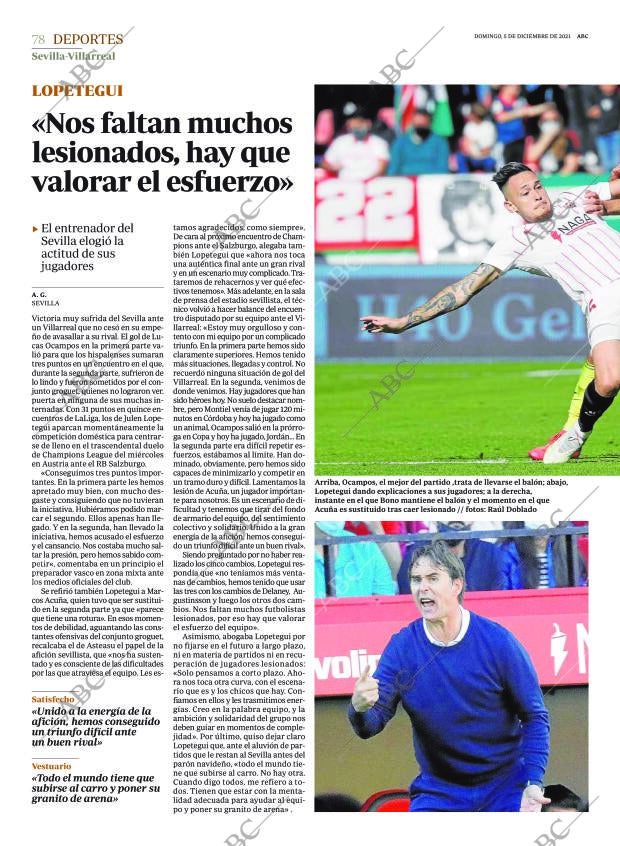 ABC SEVILLA 05-12-2021 página 78