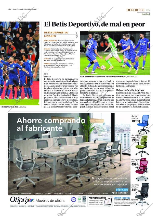 ABC SEVILLA 05-12-2021 página 85