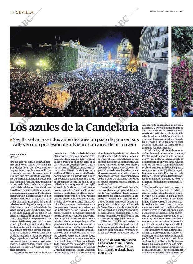 ABC SEVILLA 06-12-2021 página 18