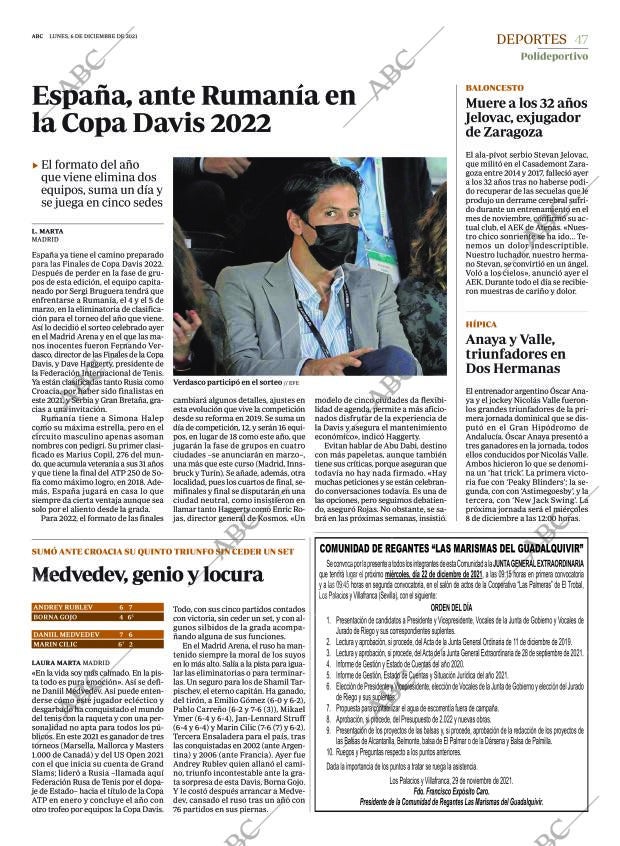 ABC SEVILLA 06-12-2021 página 47