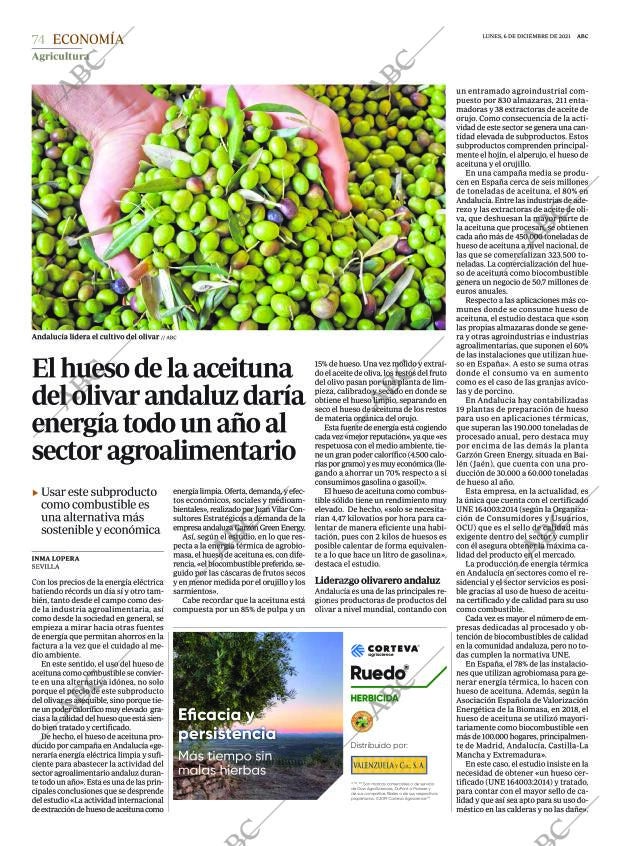 ABC SEVILLA 06-12-2021 página 74