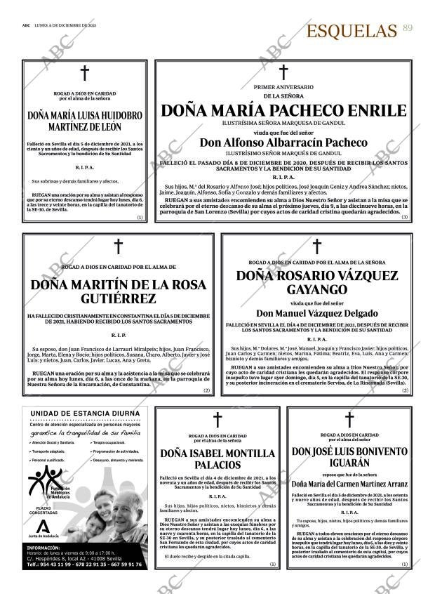 ABC SEVILLA 06-12-2021 página 89