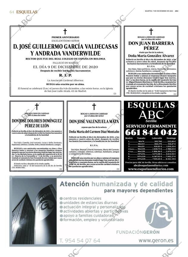 ABC SEVILLA 07-12-2021 página 64