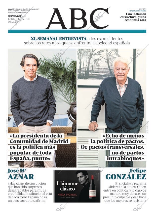 ABC MADRID 12-12-2021 página 1