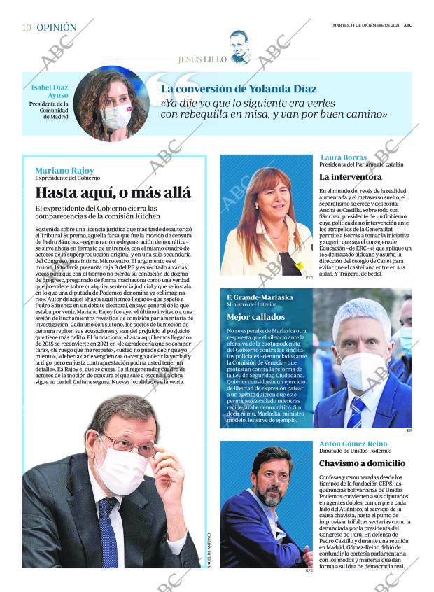ABC MADRID 14-12-2021 página 10
