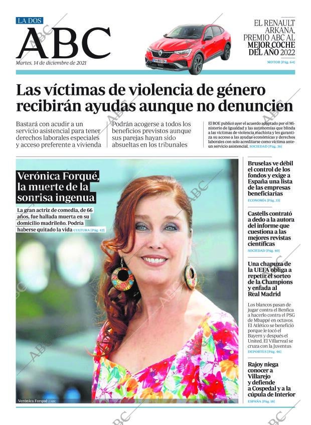 ABC MADRID 14-12-2021 página 2