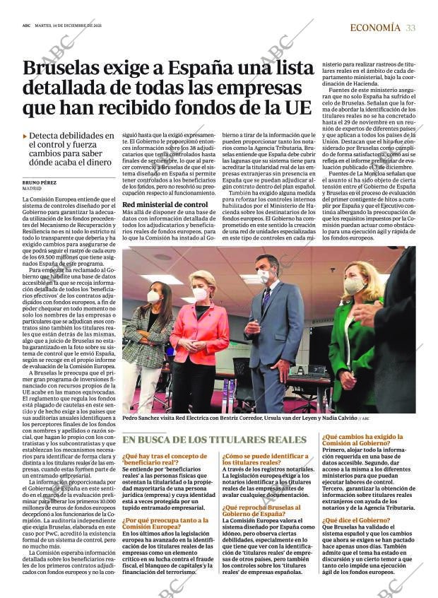 ABC MADRID 14-12-2021 página 33