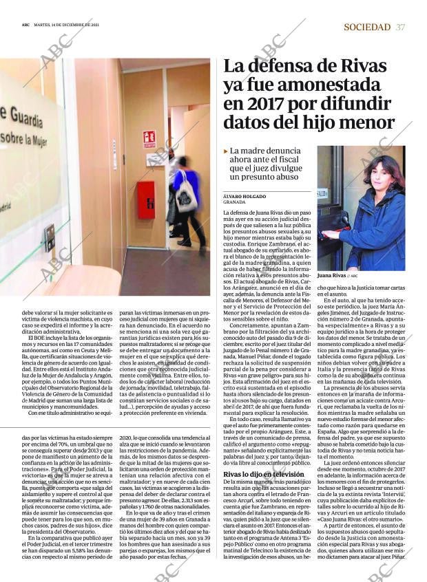 ABC MADRID 14-12-2021 página 37