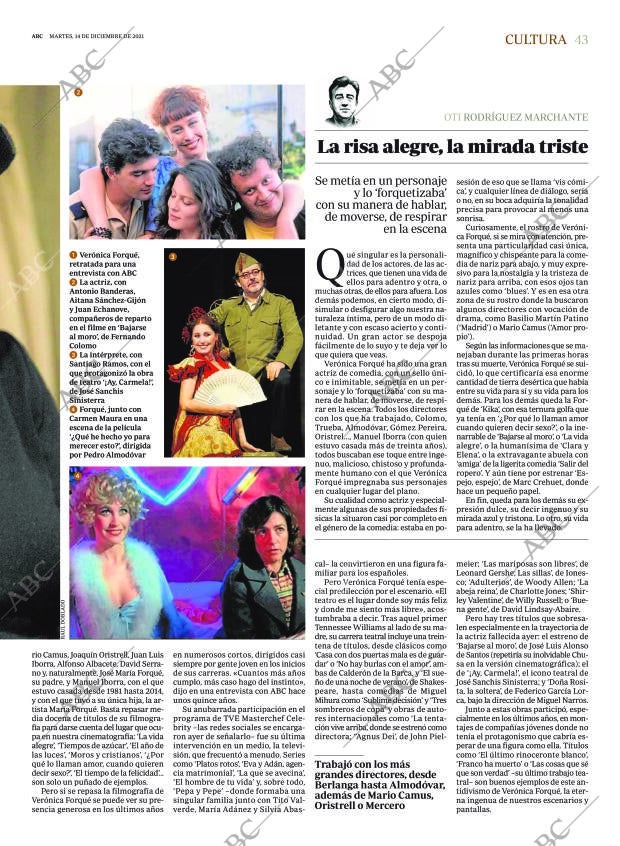 ABC MADRID 14-12-2021 página 43