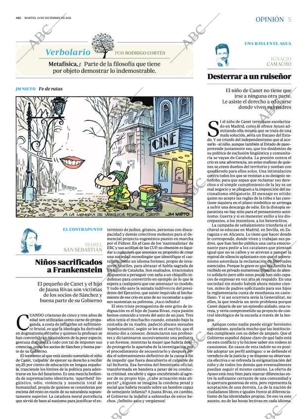 ABC MADRID 14-12-2021 página 5