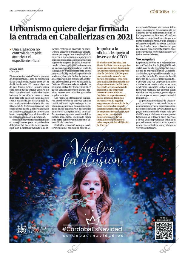 ABC CORDOBA 18-12-2021 página 19