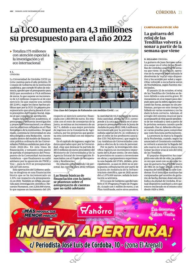 ABC CORDOBA 18-12-2021 página 21