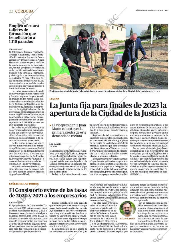 ABC CORDOBA 18-12-2021 página 22