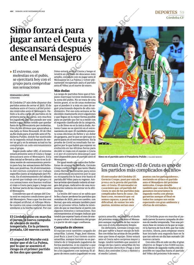 ABC CORDOBA 18-12-2021 página 59