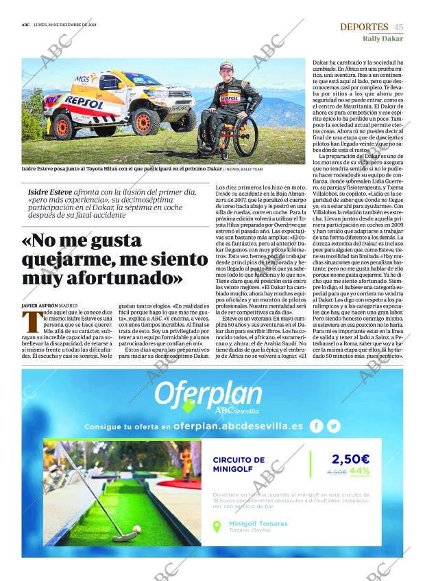ABC SEVILLA 20-12-2021 página 45