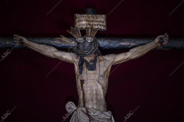 El santísimo cristo de la Salud, de la hermandad de la Carretería