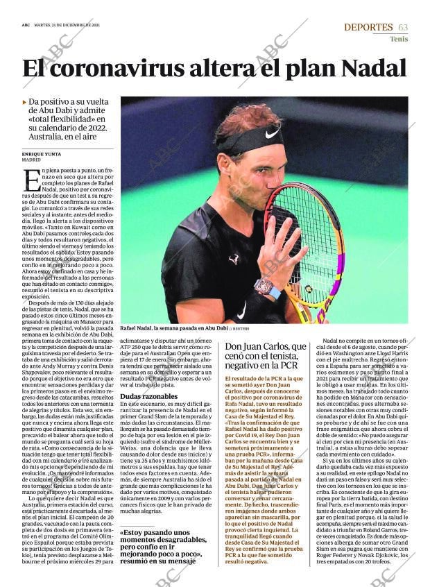 ABC SEVILLA 21-12-2021 página 63