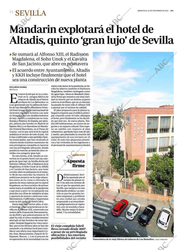ABC SEVILLA 22-12-2021 página 14