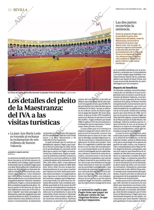 ABC SEVILLA 22-12-2021 página 20