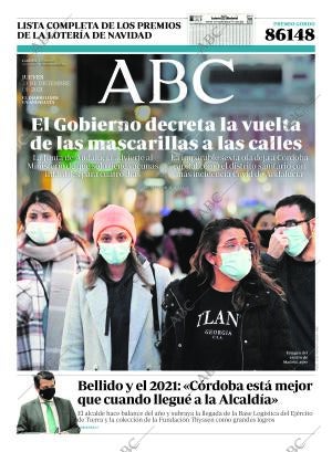 ABC CORDOBA 23-12-2021 página 1