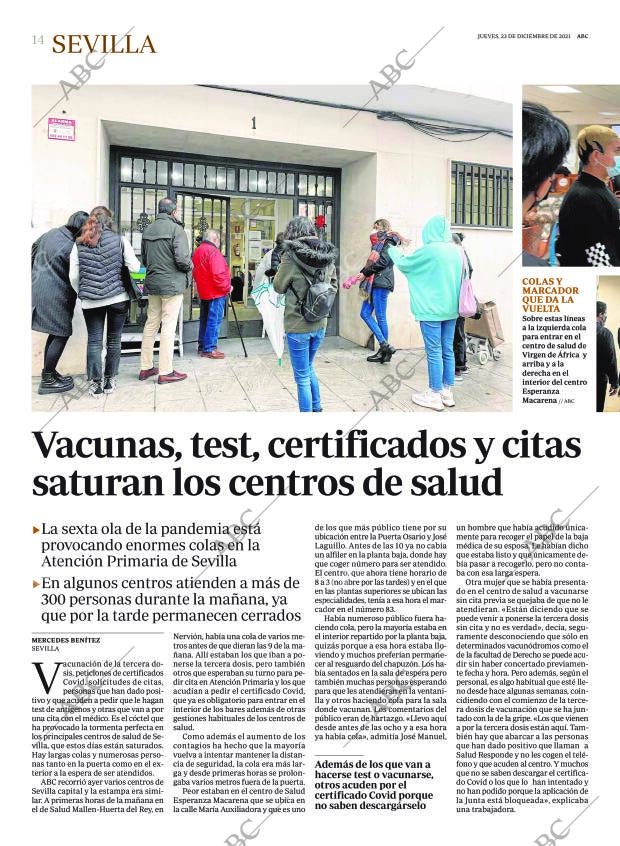 ABC SEVILLA 23-12-2021 página 14