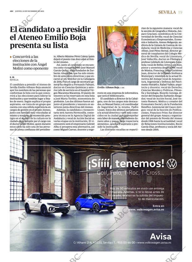 ABC SEVILLA 23-12-2021 página 19