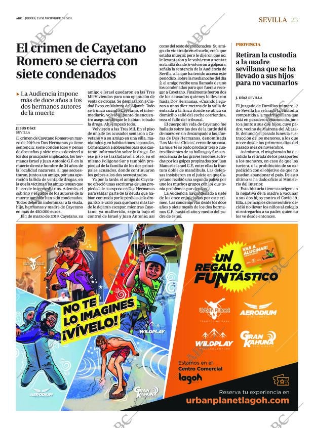 ABC SEVILLA 23-12-2021 página 23