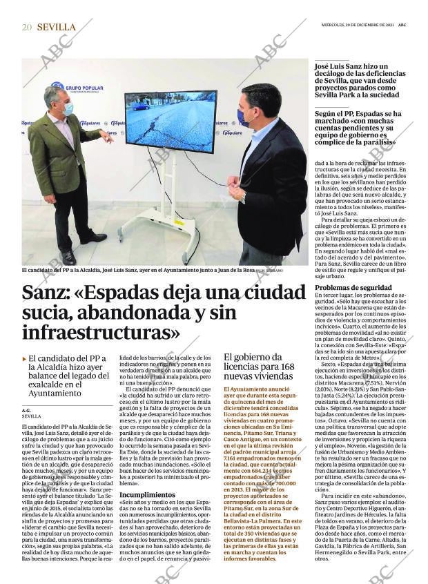 ABC SEVILLA 29-12-2021 página 20