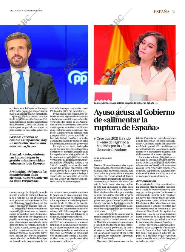 ABC CORDOBA 30-12-2021 página 31