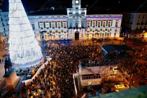 La Puerta del Sol se haya acordonada por las preuvas