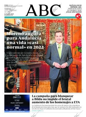 ABC CORDOBA 31-12-2021 página 1