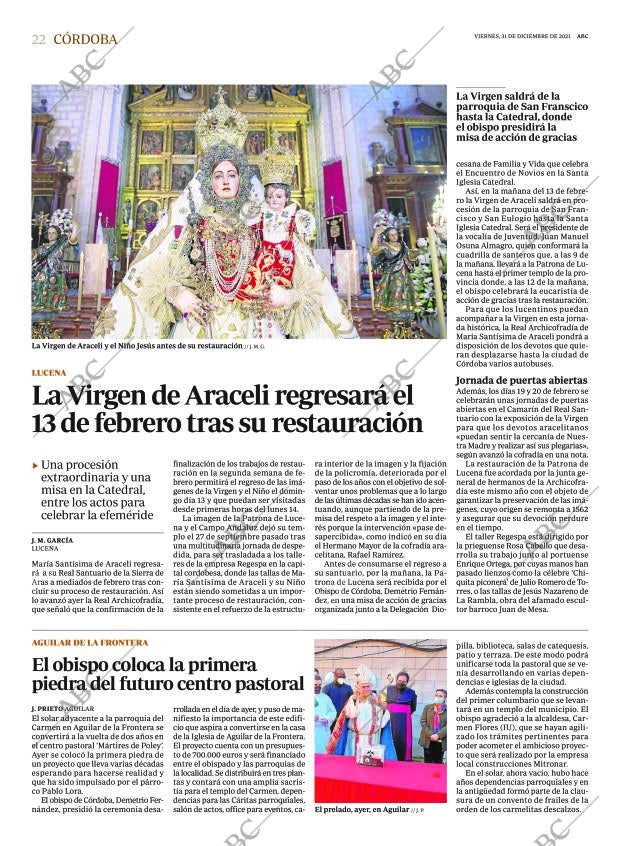 ABC CORDOBA 31-12-2021 página 22