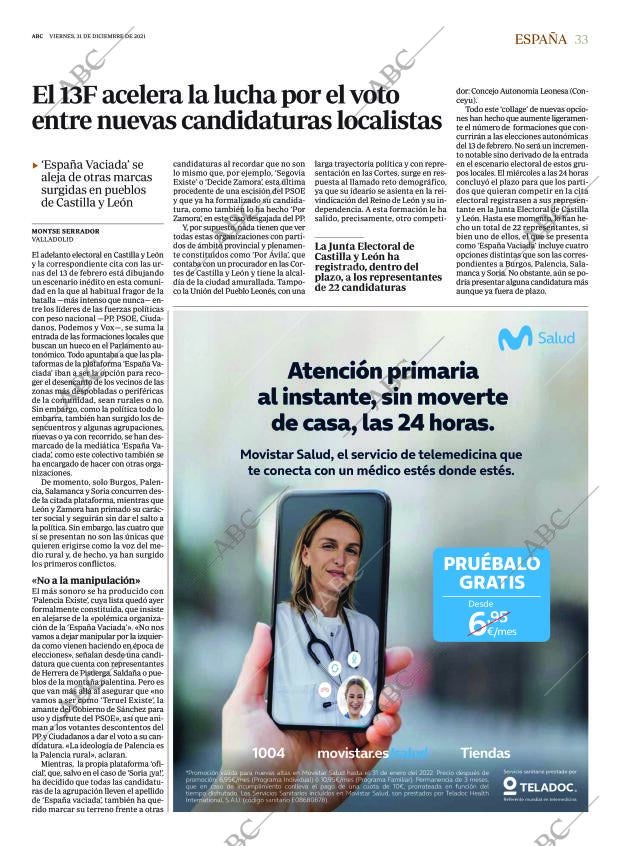 ABC CORDOBA 31-12-2021 página 33