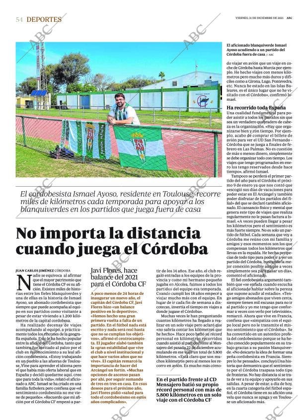 ABC CORDOBA 31-12-2021 página 54
