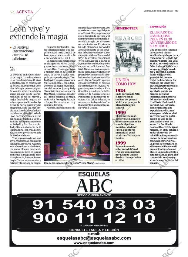 ABC MADRID 31-12-2021 página 52