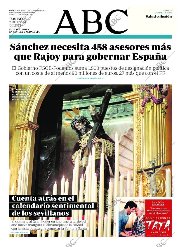 ABC SEVILLA 02-01-2022 página 1