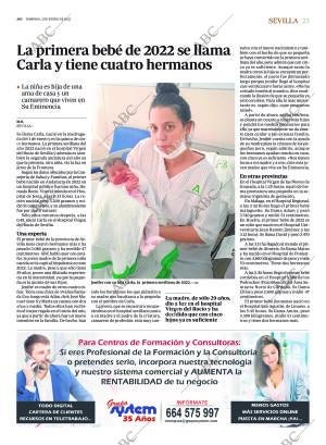 ABC SEVILLA 02-01-2022 página 23