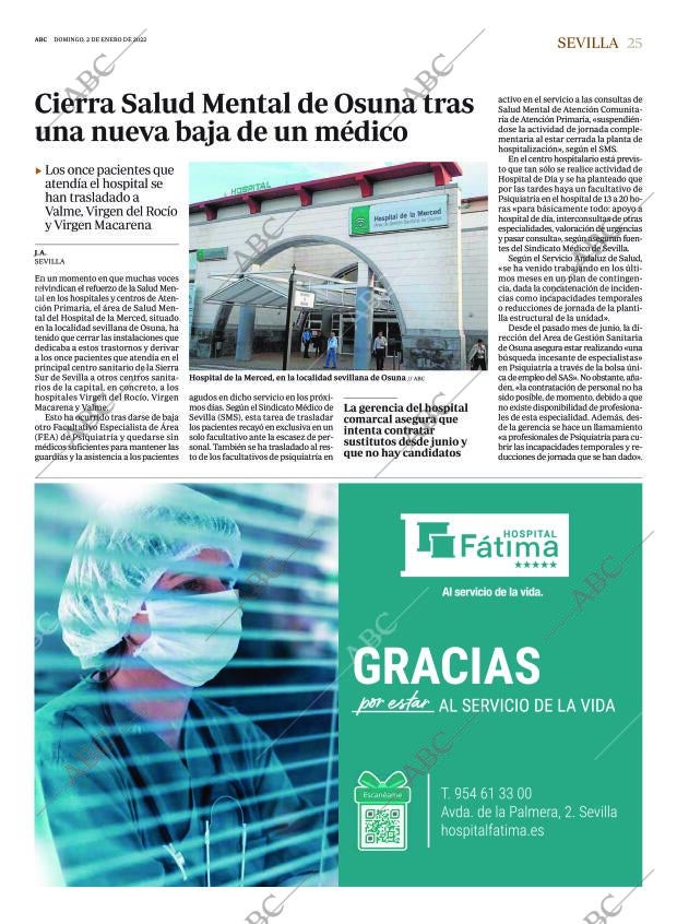ABC SEVILLA 02-01-2022 página 25