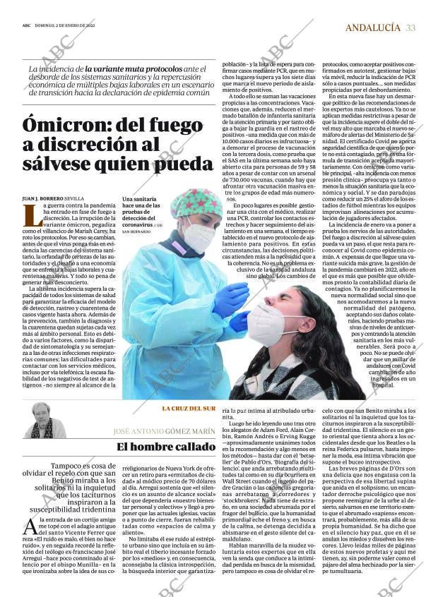 ABC SEVILLA 02-01-2022 página 33