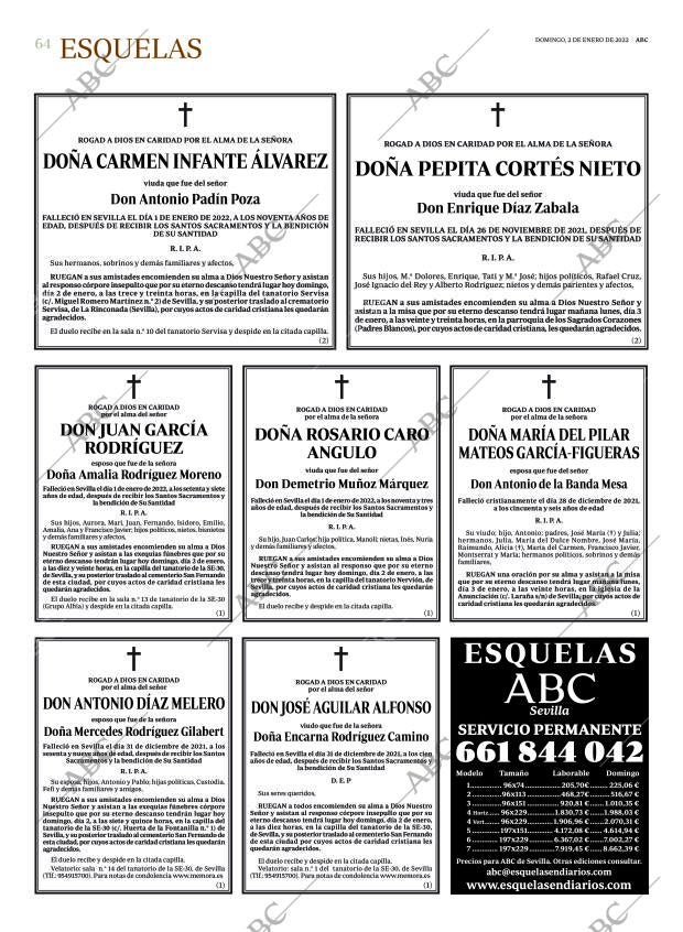 ABC SEVILLA 02-01-2022 página 64