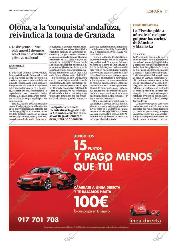 ABC MADRID 03-01-2022 página 17