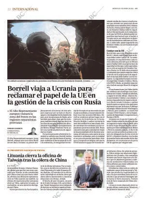 ABC MADRID 05-01-2022 página 22