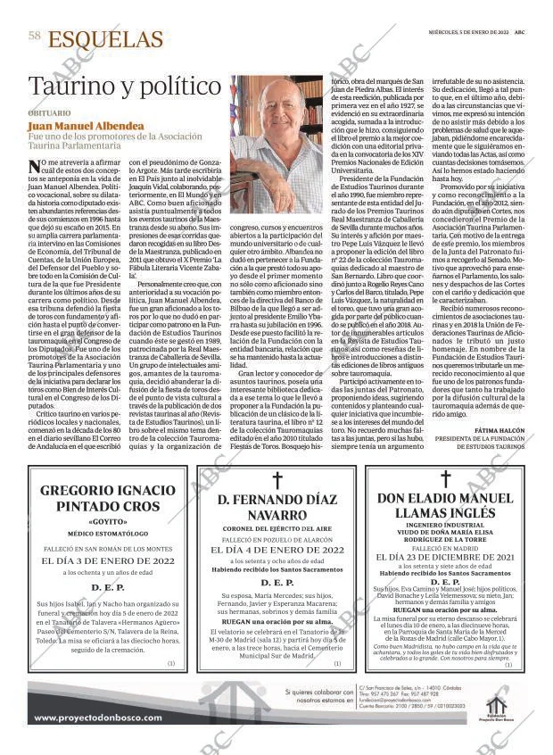 ABC SEVILLA 05-01-2022 página 58