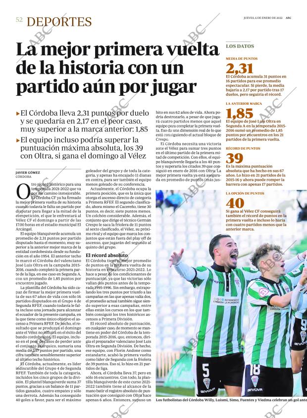 ABC CORDOBA 06-01-2022 página 52