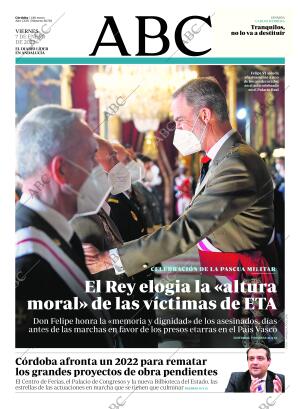 ABC CORDOBA 07-01-2022 página 1
